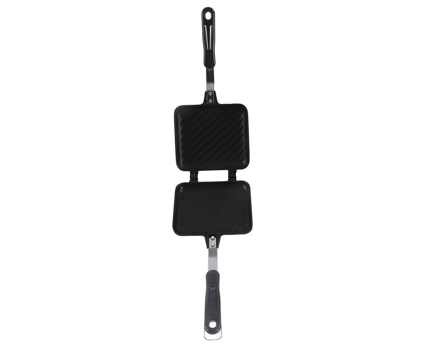 Sandwich Pan, Double-Sided Non-Stick Breakfast Frying Pan, Flat Bottom Panini Maker