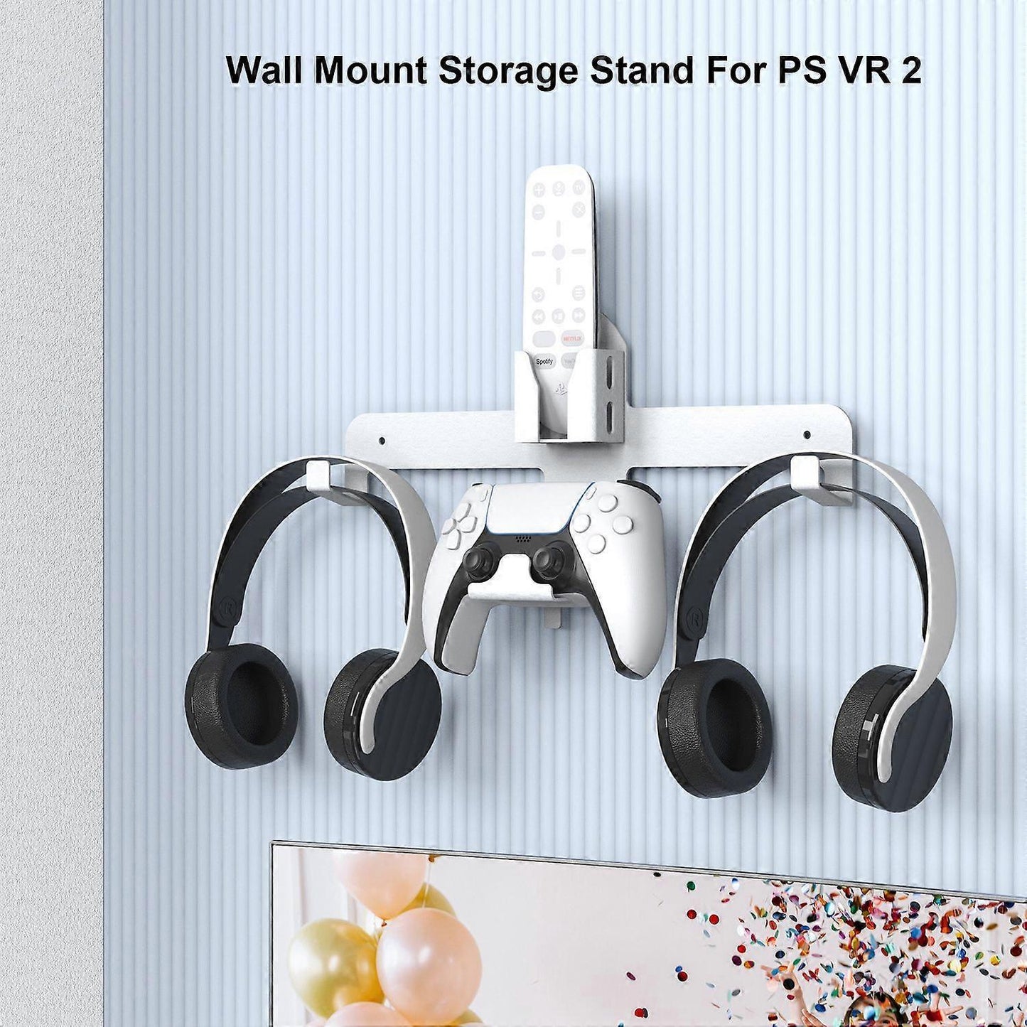 Type A JYS JYS-P5158ll Mount Holder Stand for PS VR2 VR Headset and Controller Storage Bracket