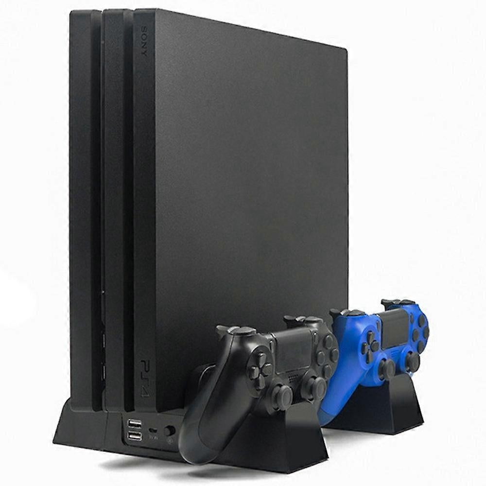 Type A IPLAY HBP-149A Storage Stand for PS4 Pro/PS4 Slim/PS4 Cooling Fan Charging Station