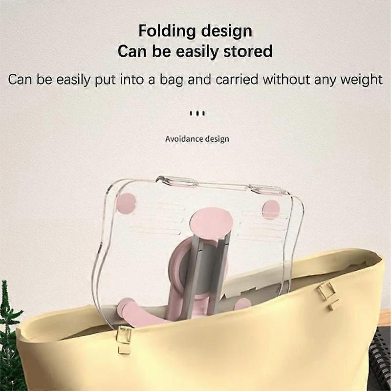Acrylic 360 Rotating Foldable Tablet Stand Holder