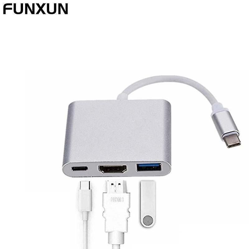 3 In 1 USB Type-C HDMI 4K Docking Station