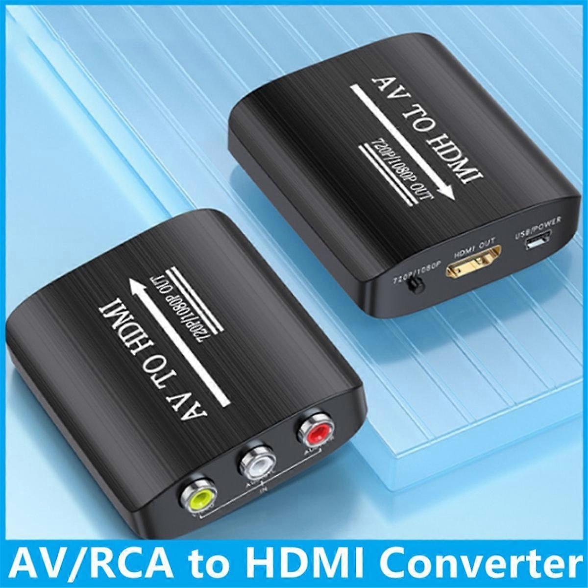 RCA to AV Adapter for PS1/2/3/N64/VCR/DVD