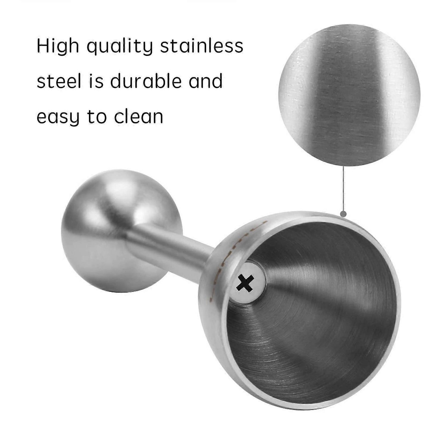 Stainless Steel Egg Topper & Cutter - 13.2 x 3.6 cm
