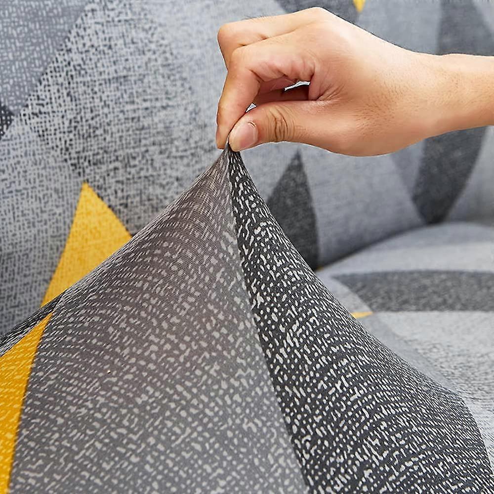 Stretch Armless Sofa Cover for 2 Seater Without Armrests
