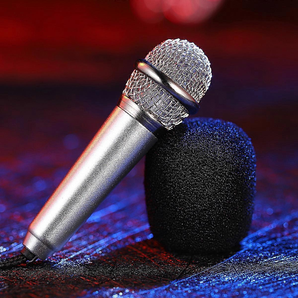Mini Karaoke Microphone - Handheld KTV Microphone for Singing and Speaker Use