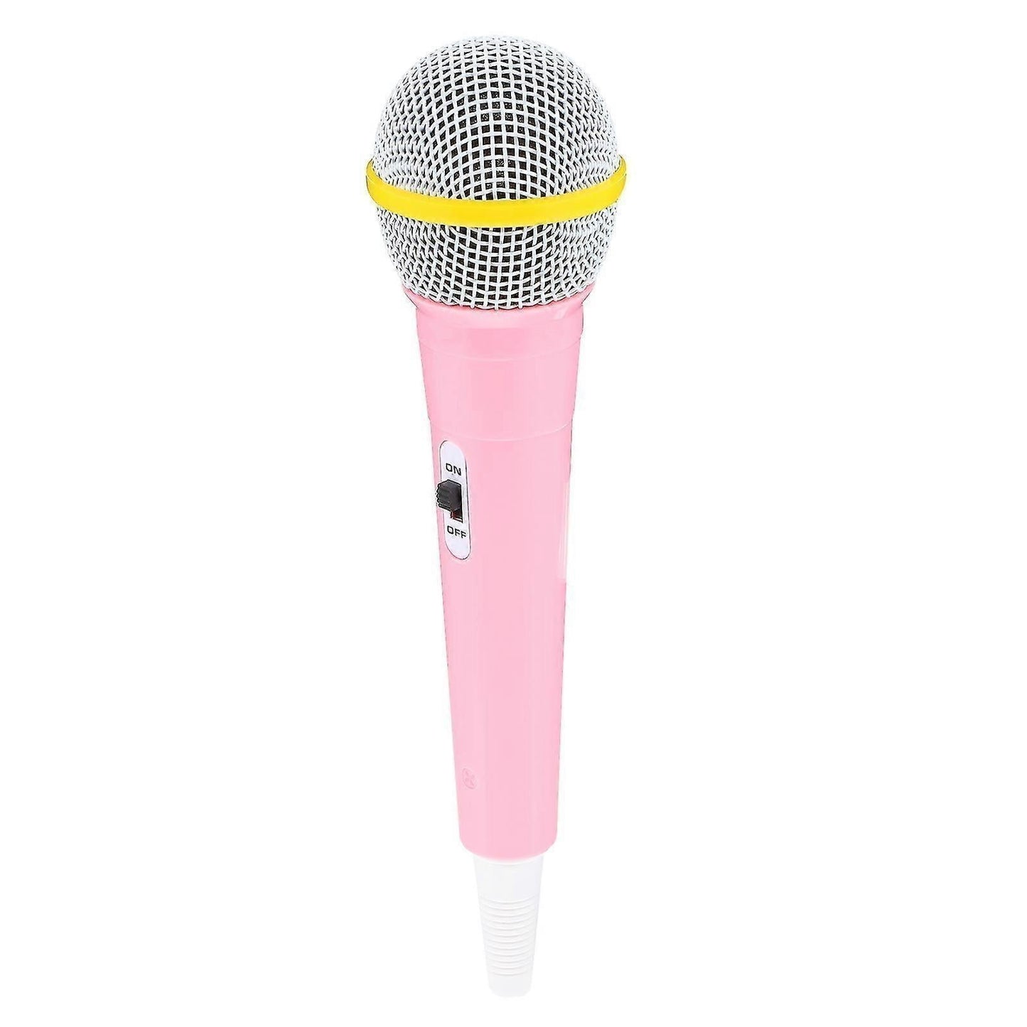 Funny Plastic Microphone Prop - Mini Pretend Play Mic for Party or Roleplay