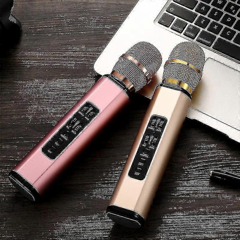 Multifunction Wireless Microphone - Audio Recording, Streaming, Singing Mic