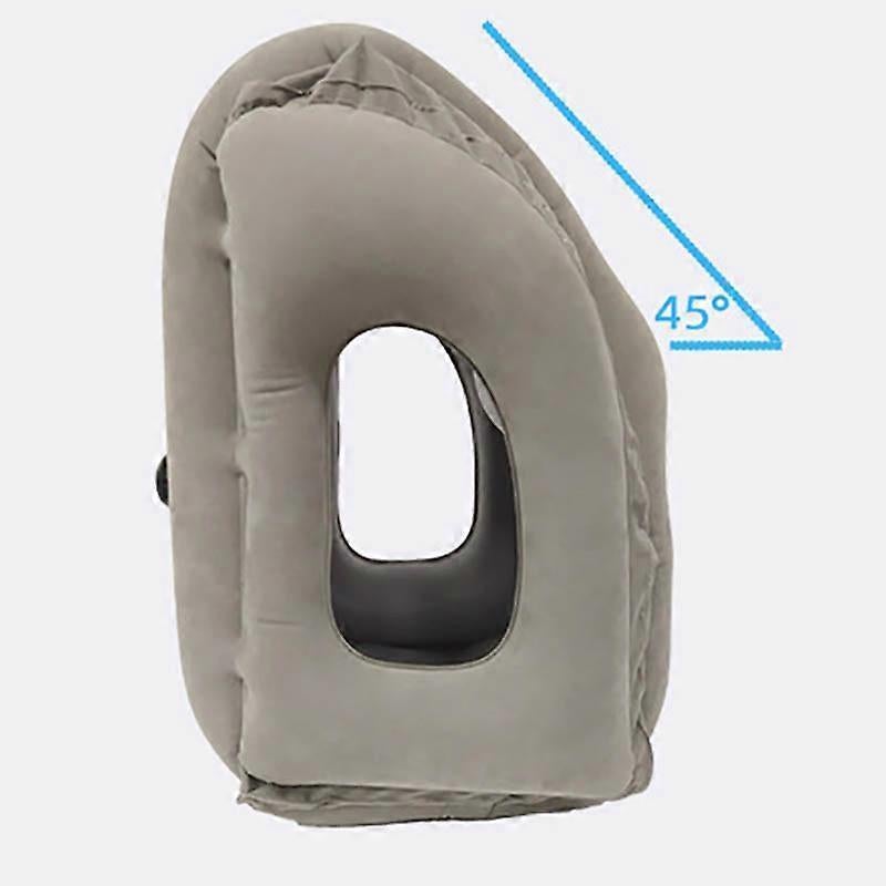 PVC Inflatable Travel Pillow - Lightweight Neck Cushion for Plane,Bus,Car,or Nap