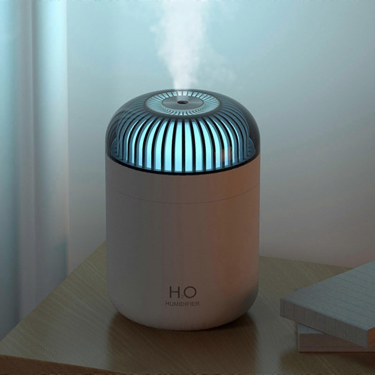Desktop Humidifier for Bedroom, Quiet Cool Mist Room Humidifier