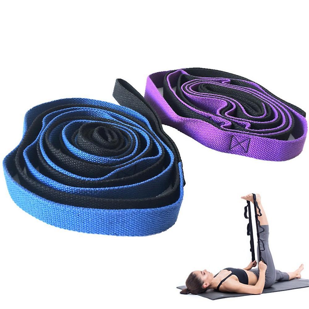 Nonelastic Multi-Loop Yoga Daisy Chain for Dance & Pilates