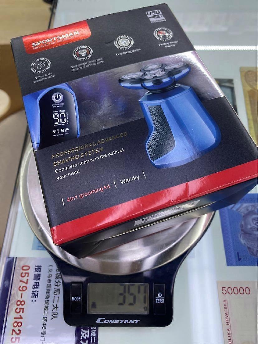 USB Shaver Charging Cable, Electric Razor with 5-Wash Head
