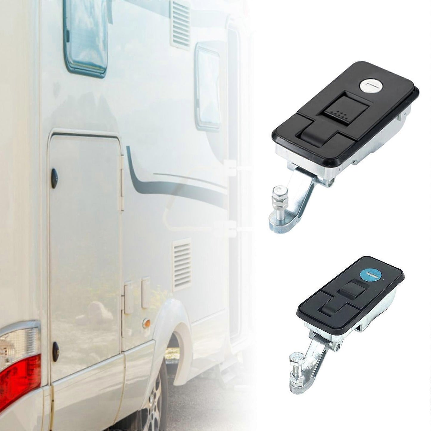 Compression Lock with Keys - Suitcase, Trailer, Caravan, Canopy Use