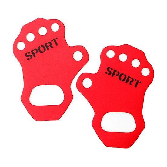 1 Pair Ultralight Workout Hand Grips, Sweat-Absorbing Palm Protection Gloves