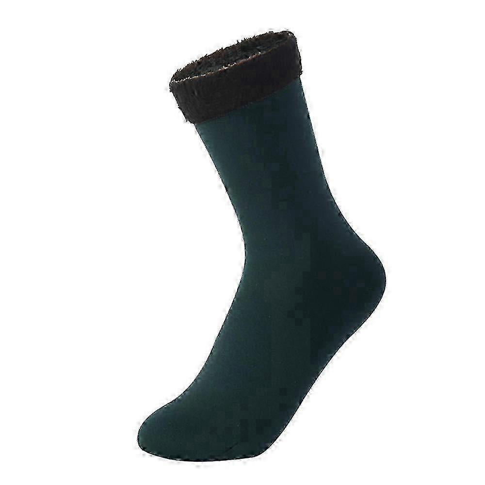 Women's Thermal Winter Socks Thick Fleece Snow Boot Warm Socks