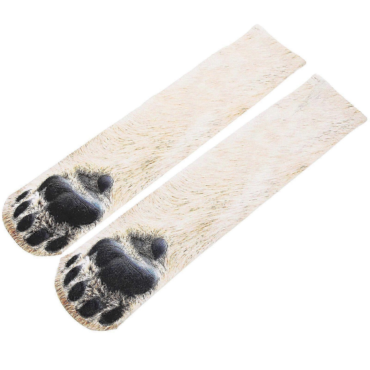 1 Pair Animal Paw Novelty Socks Cute Warm Casual Socks for Men and Women
