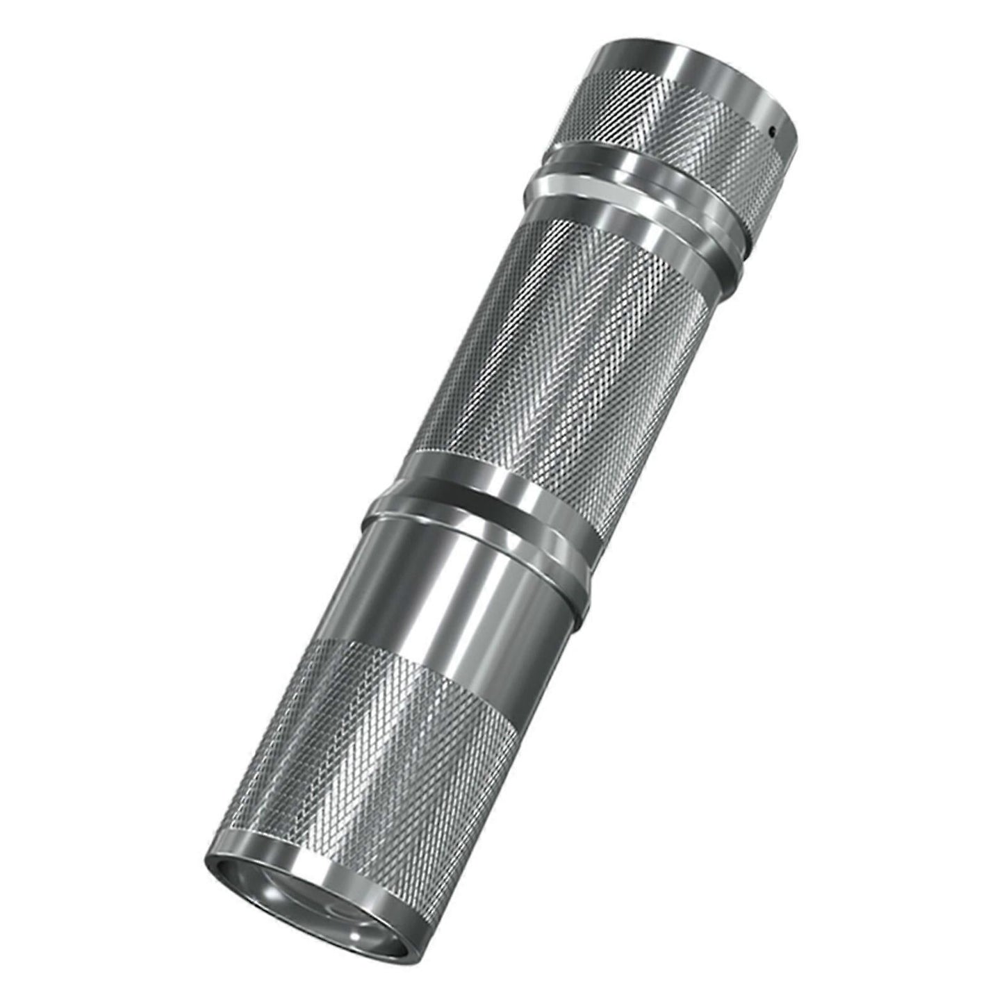 Aluminium Alloy LED Flashlight Super Bright Zoomable Rechargeable Torch (1pc)