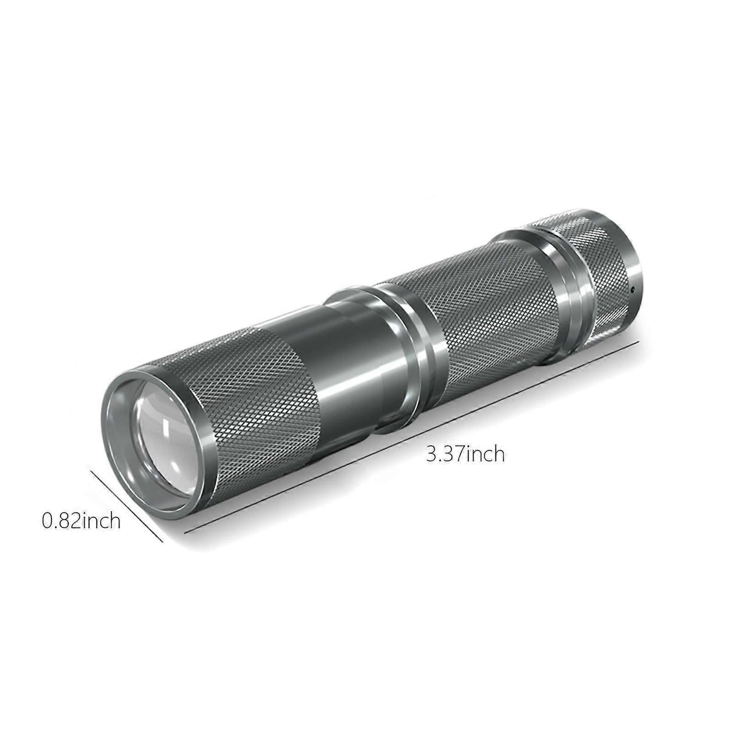 Zoomable Rechargeable Flashlight Aluminium Alloy Bright LED Tactical Torch