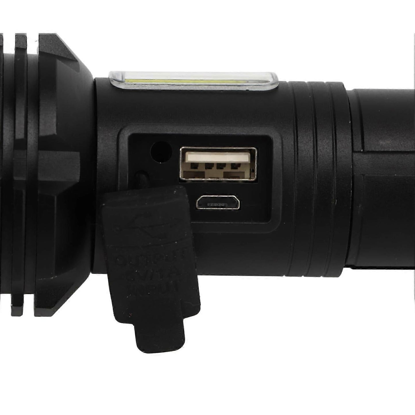 Super Bright Zoomable Flashlight USB Rechargeable Waterproof Aluminum Outdoor Torch