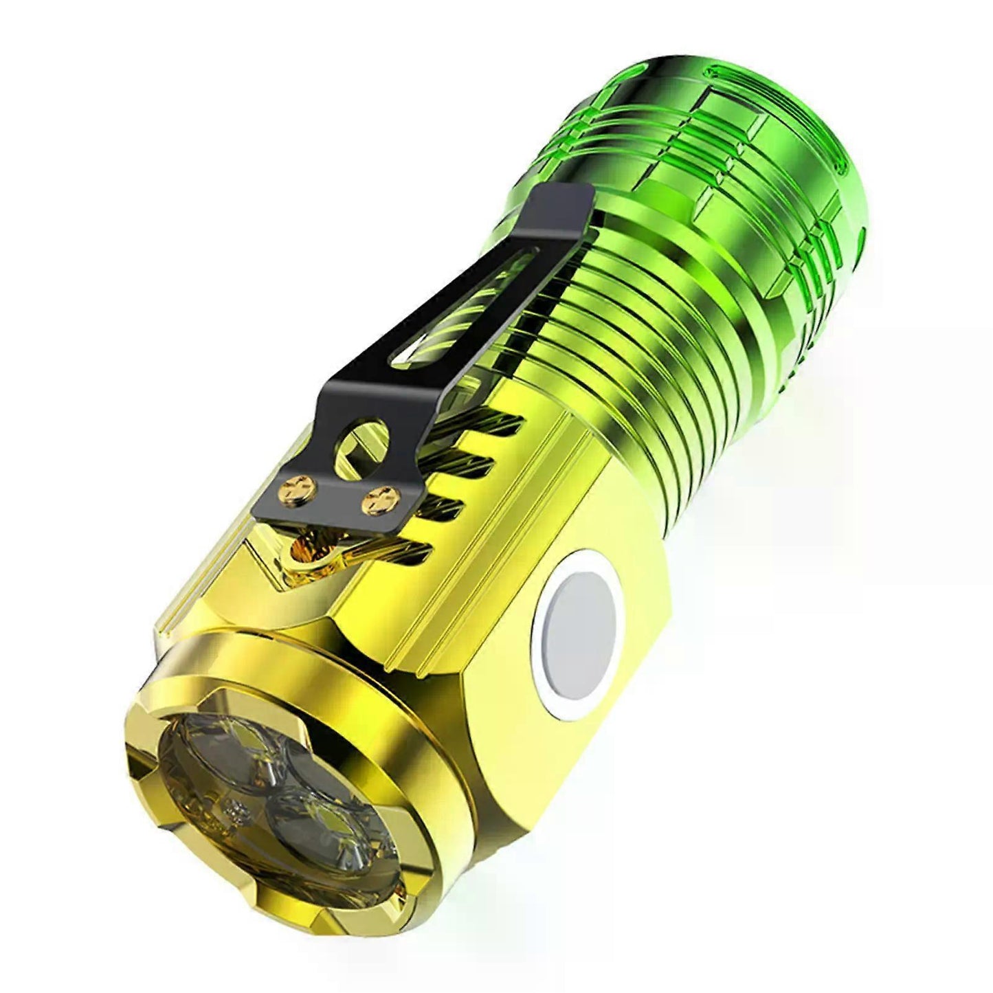 Camping Flashlight USB Rechargeable Outdoor Torch with Emergency Light