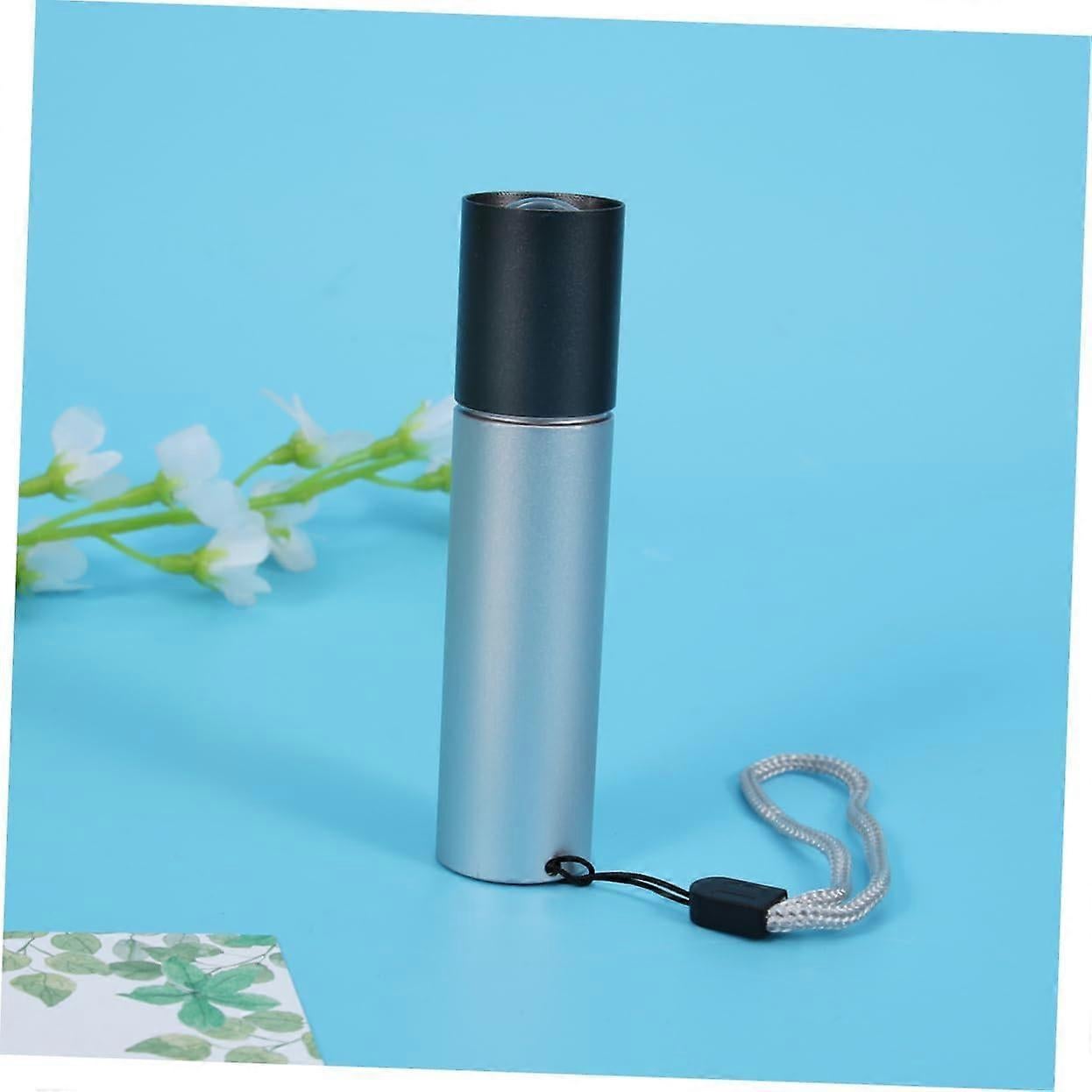 Mini LED Flashlight Side Light Charging Portable Pocket Torch