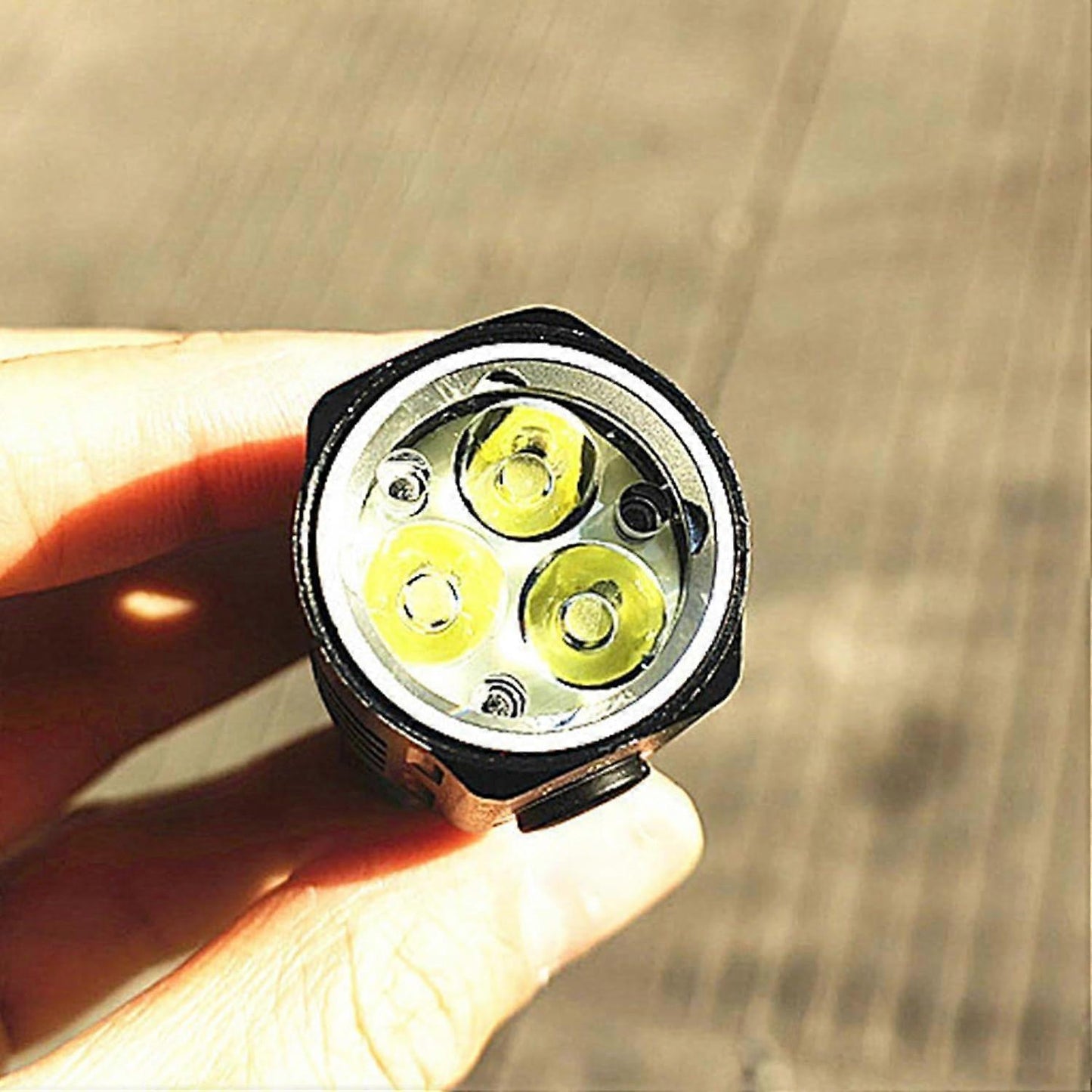 Rechargeable LED Flashlight with  Bright Torch for Camping, Hiking, Outdoor, Home Use