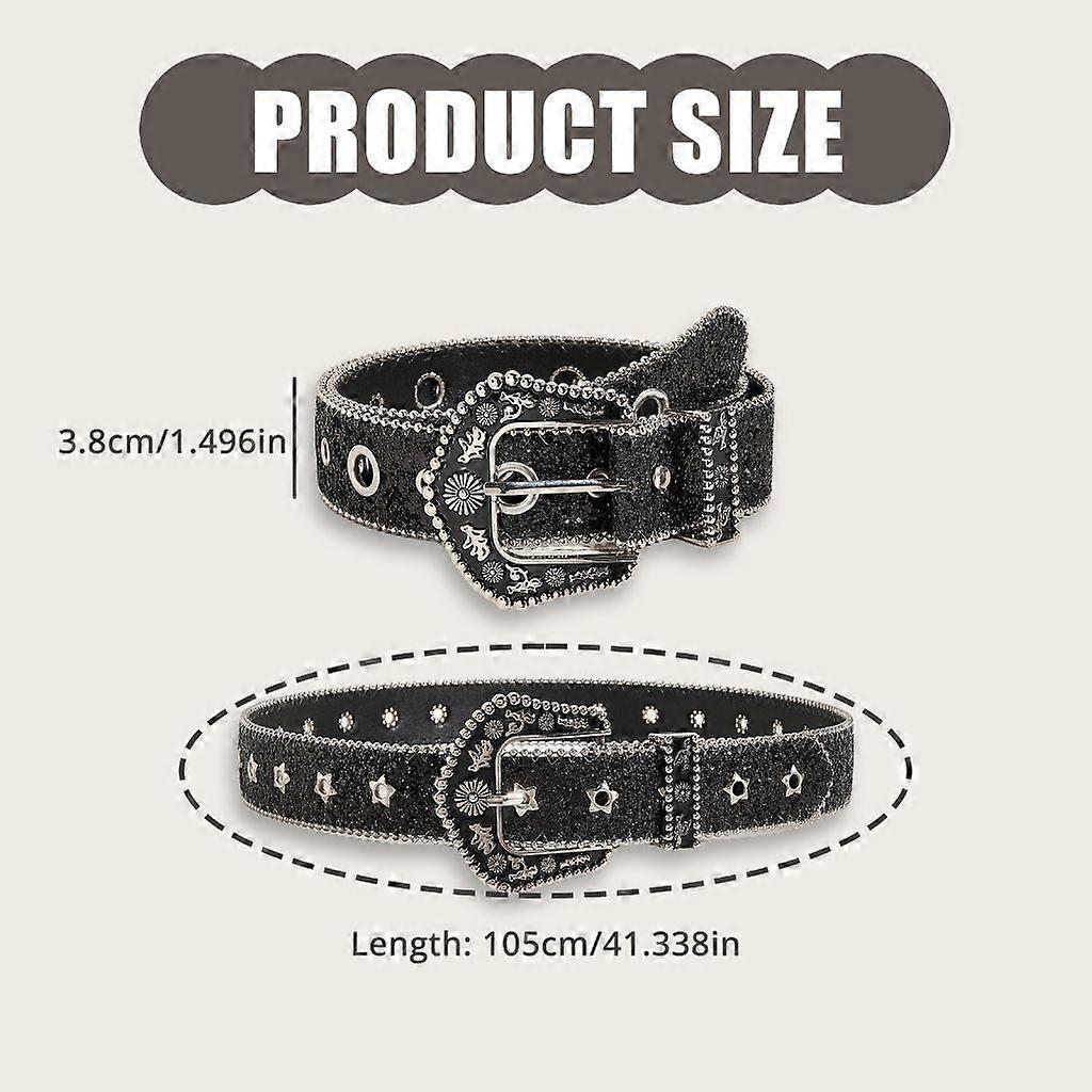 Handmade Stylish Embossed Ladies Leather Belt Headband, Adjustable