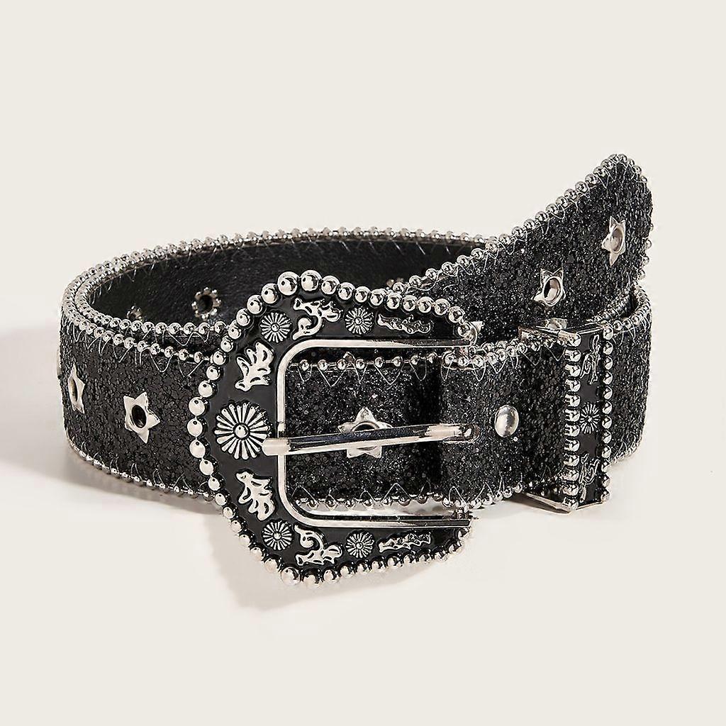 Handmade Stylish Embossed Ladies Leather Belt Headband, Adjustable