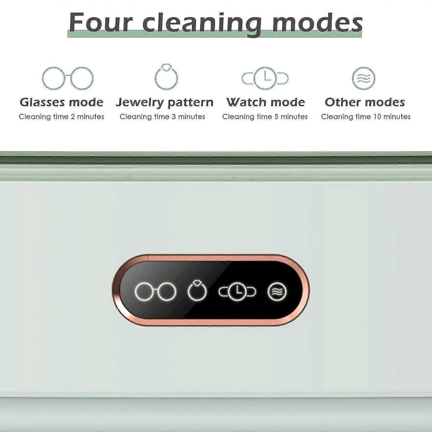 300ml 45kHz Ultrasonic Jewelry & Silverware Cleaner, Sonic Cleaning Machine