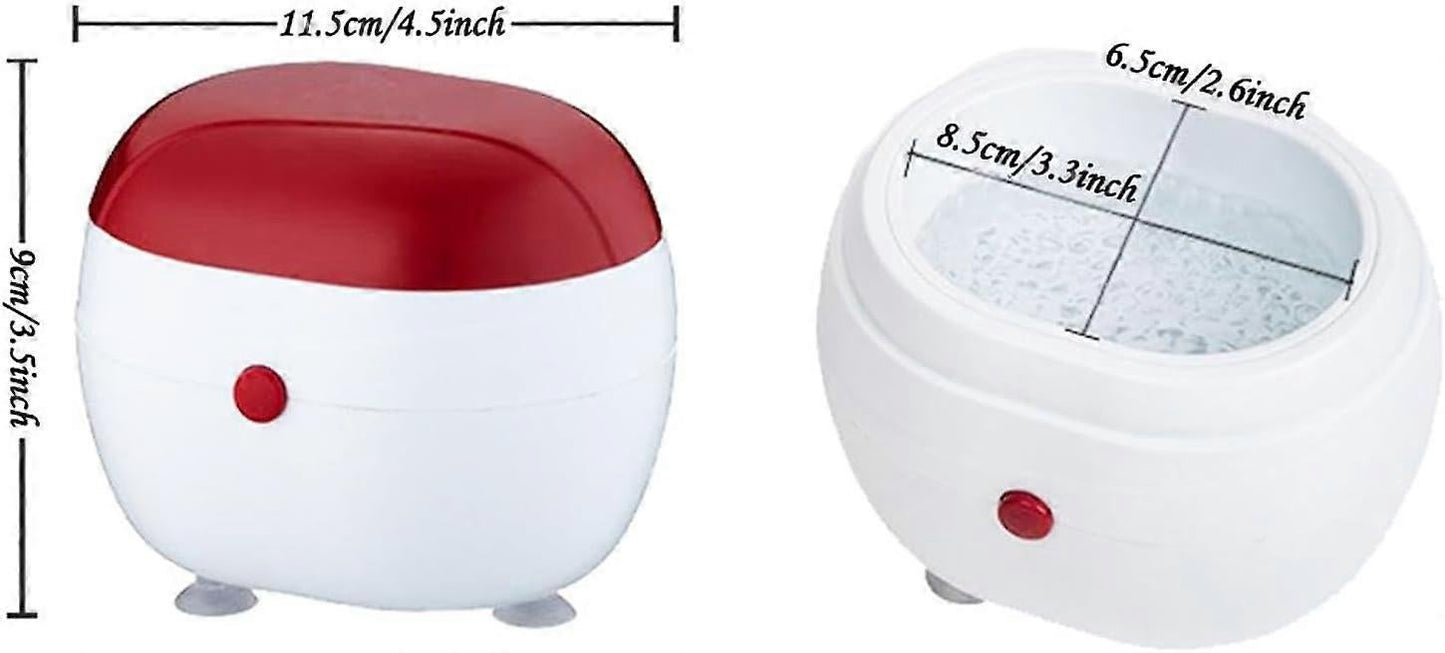 Mini Ultrasonic Jewelry Cleaner for Accessories & Small Instruments