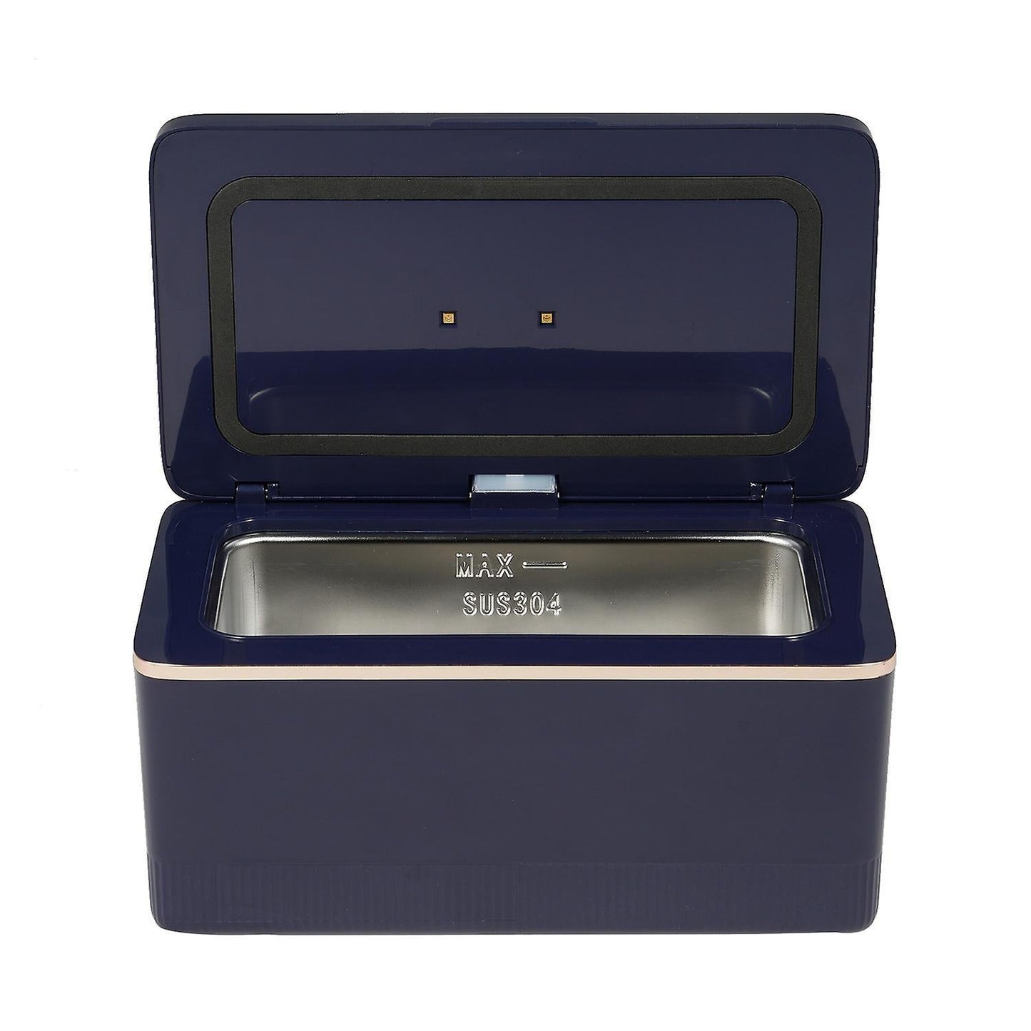 600ml Ultrasonic Jewelry Cleaner with UV Function, 43kHz Portable Machine