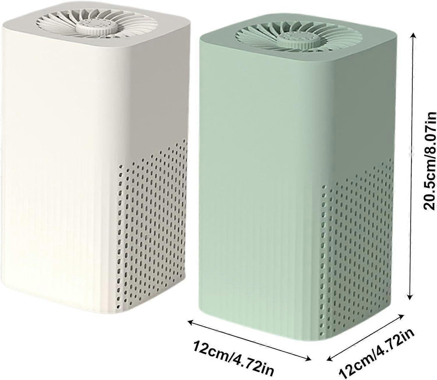 Small Air Purifier for Bedroom, Pets & Allergies, Desktop Portable Design