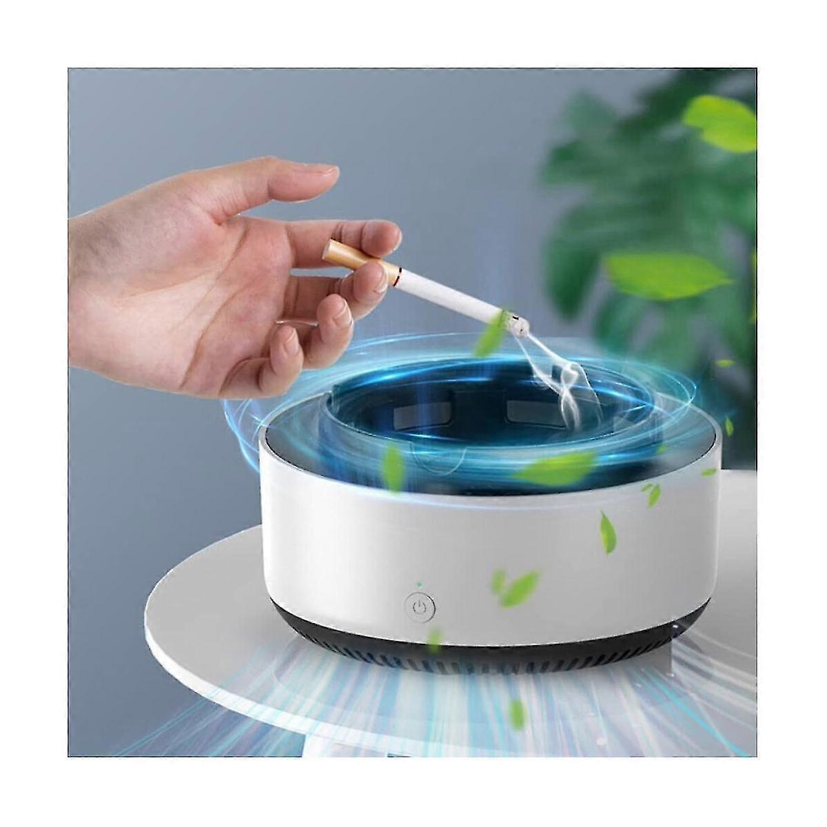 2-in-1 Air Purifier Ashtray, Indoor Home Air Freshener & Smoke Filter