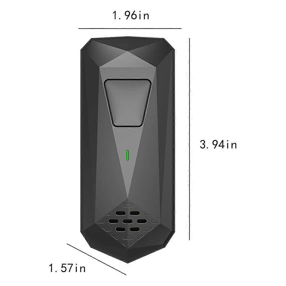 Plug-in Mini Air Purifier, Ion Generator for Bedroom & Pet Areas
