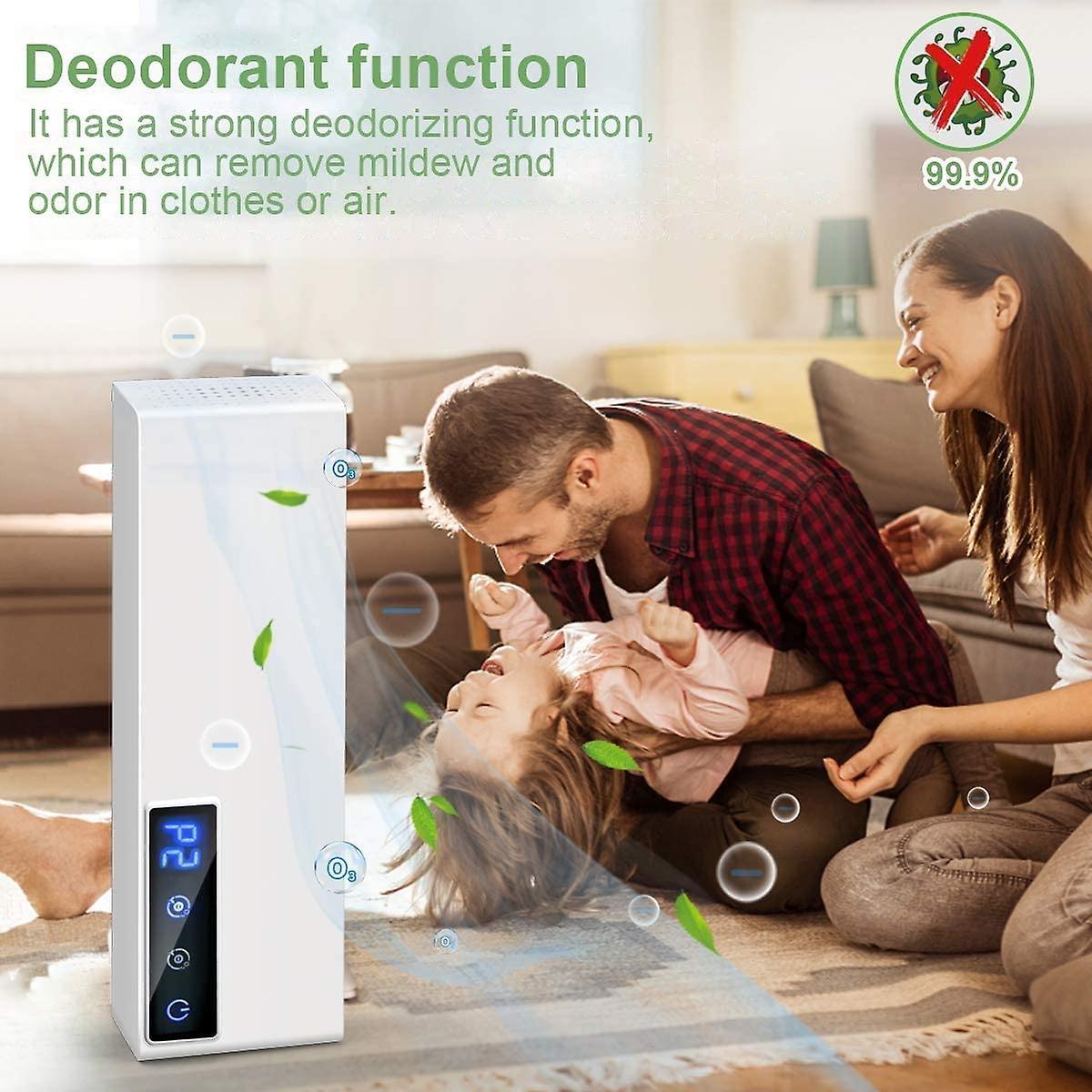 Mini Anion Air Purifier for Home, Portable Cleaner for Babies