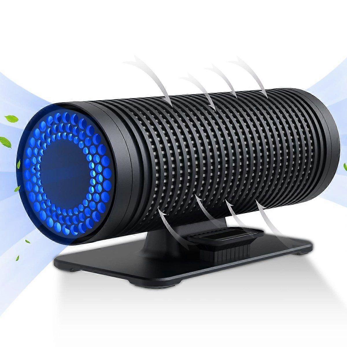 Car Air Purifier with True HEPA Filter - Portable Odor & Smoke Cleaner
