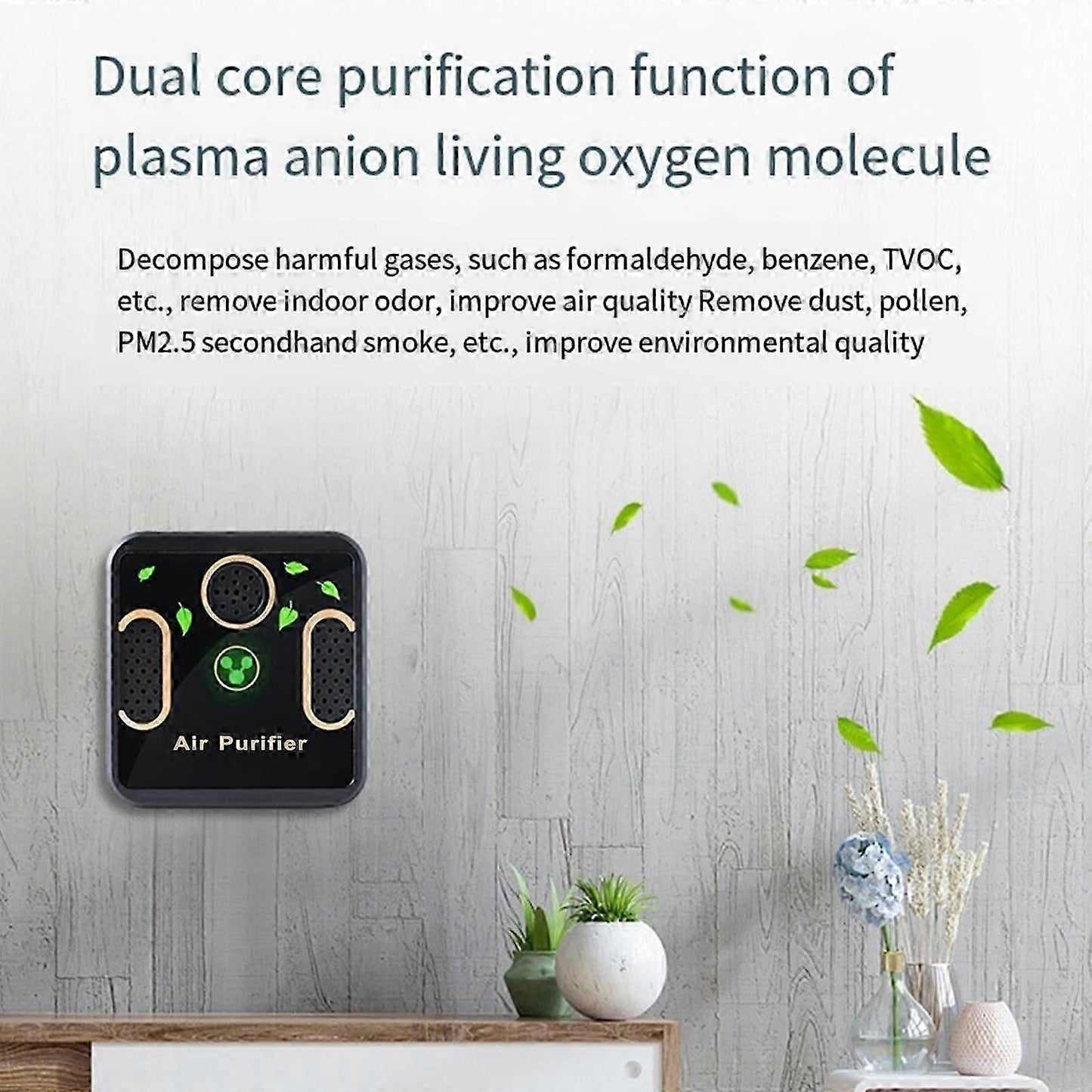 Small Kitchen Air Purifier Machine Compact Air Cleaner Model