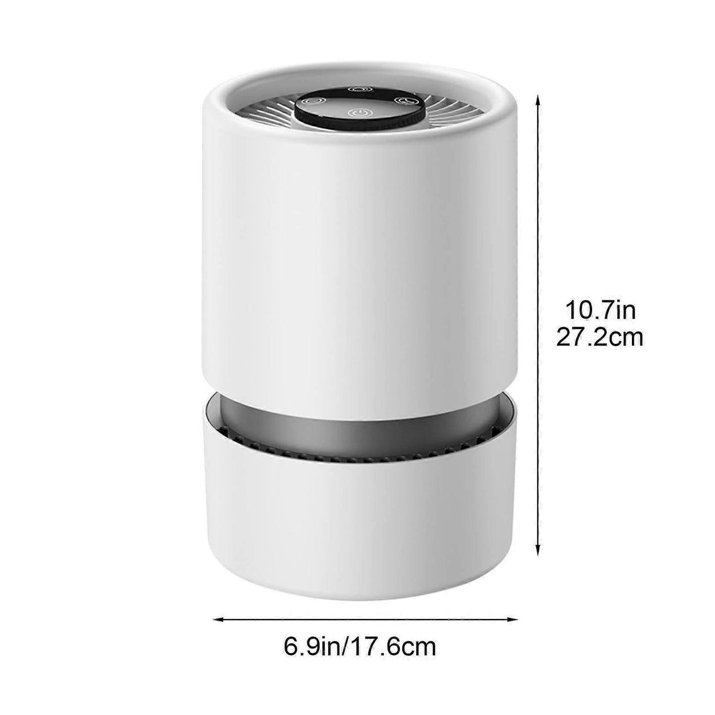 Negative Ion Home Desktop Purifier for Bedroom & Odor Deodorization