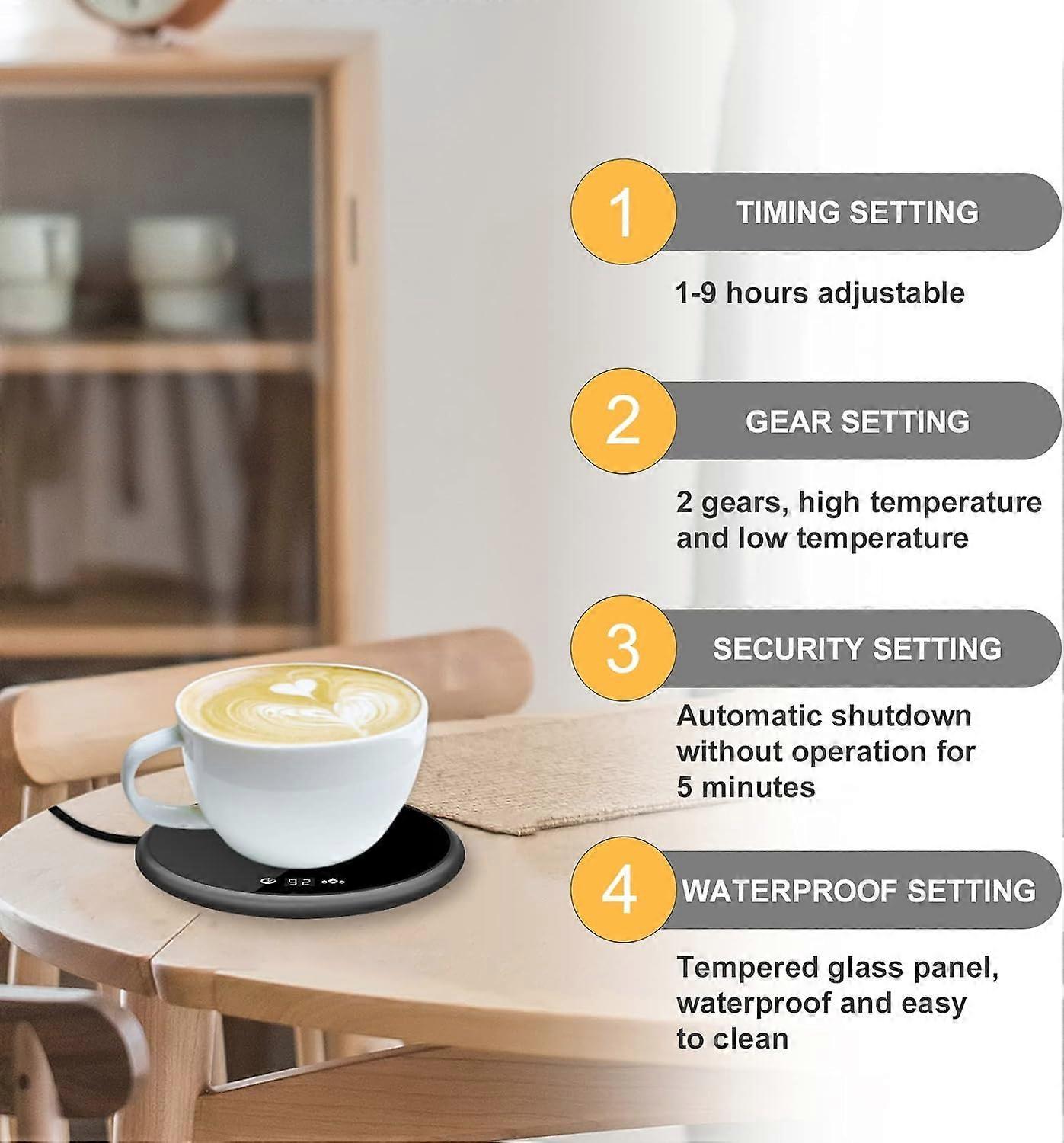 Coffee Mug Warmer for Home Desk with Auto Shutoff