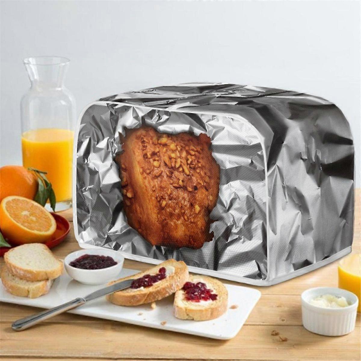 2-Slice Bread Toaster Oven Dust Cover Bread Pattern
