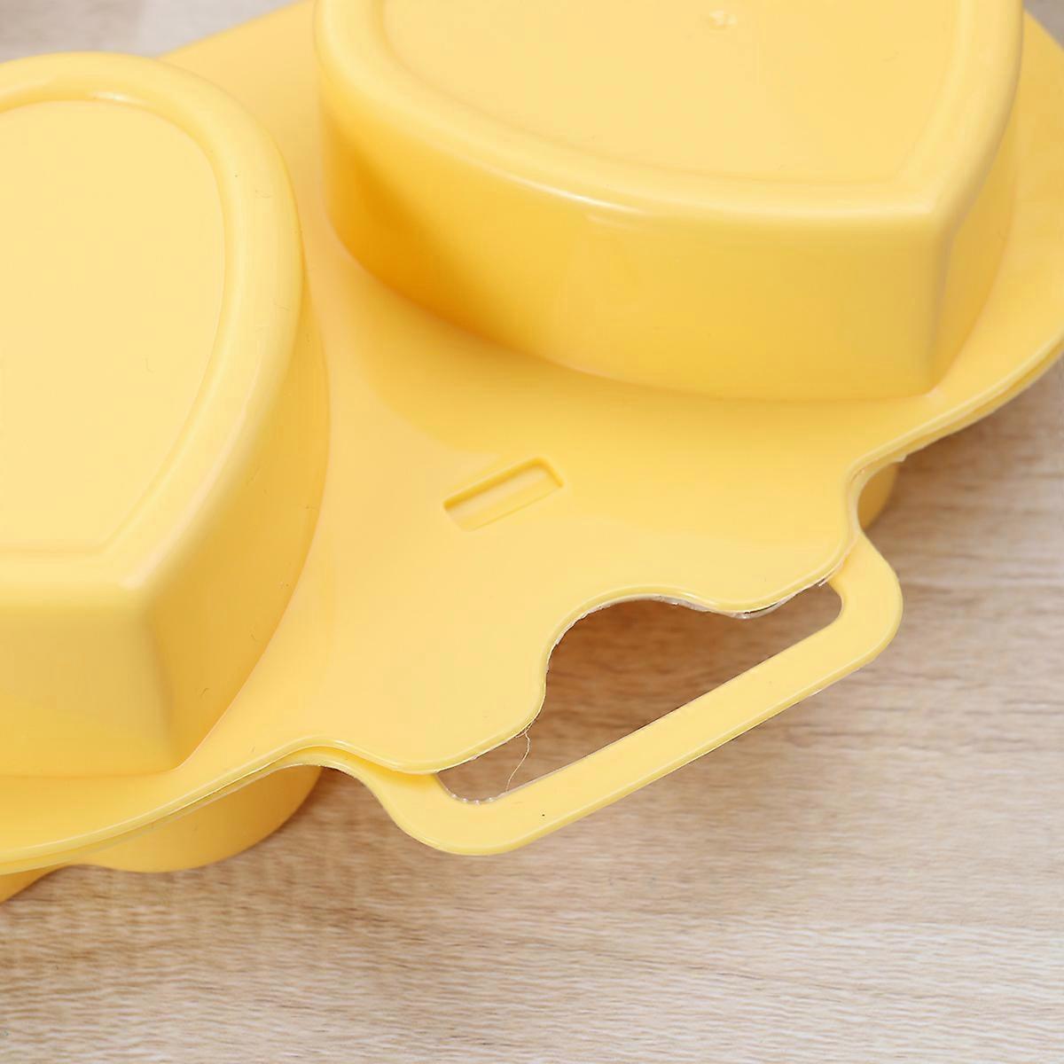 Mini Heart & Flower Shaped Egg Cooker, Microwave Steamer