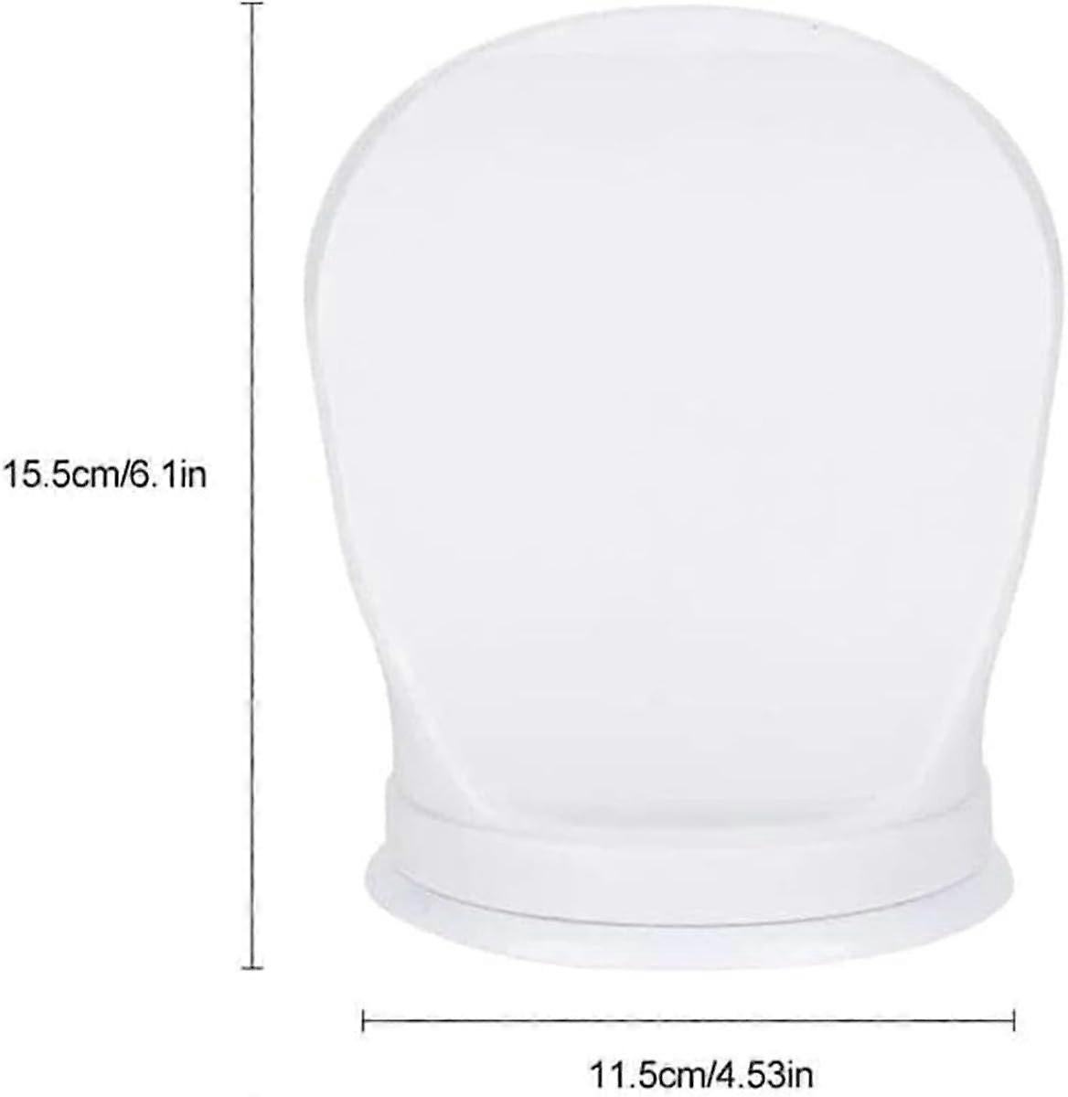 Suction Cup Shower Foot Rest Support, White