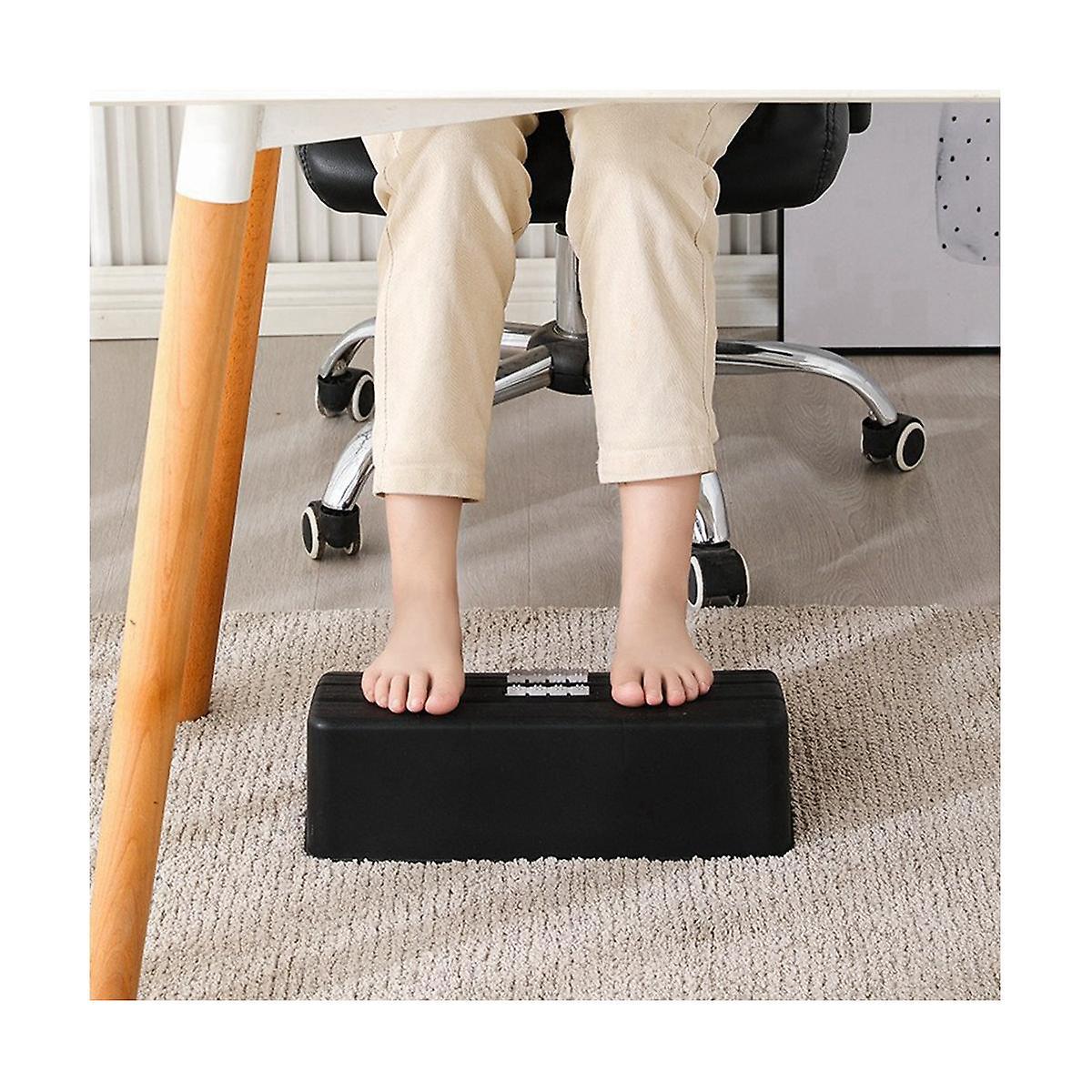 Under Desk Massage Foot Stool with Rollers