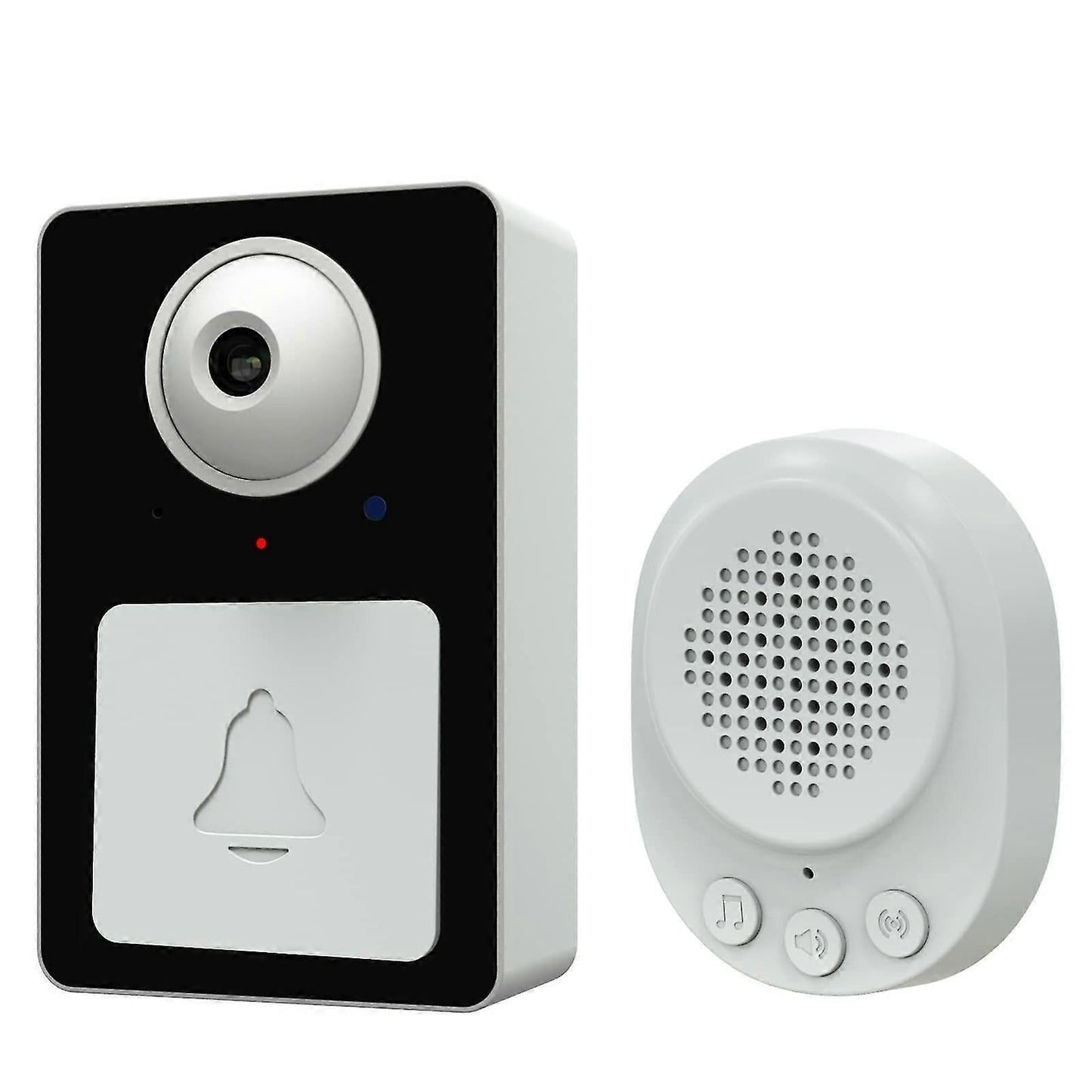Rechargeable Wireless Video Doorbell Camera, Real-Time View, Cordless