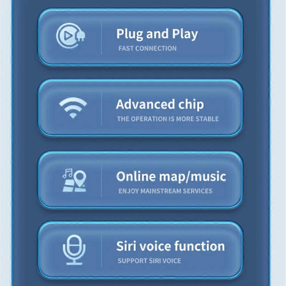 CarPlay Adapter for Android, Wired to Wireless AI Box