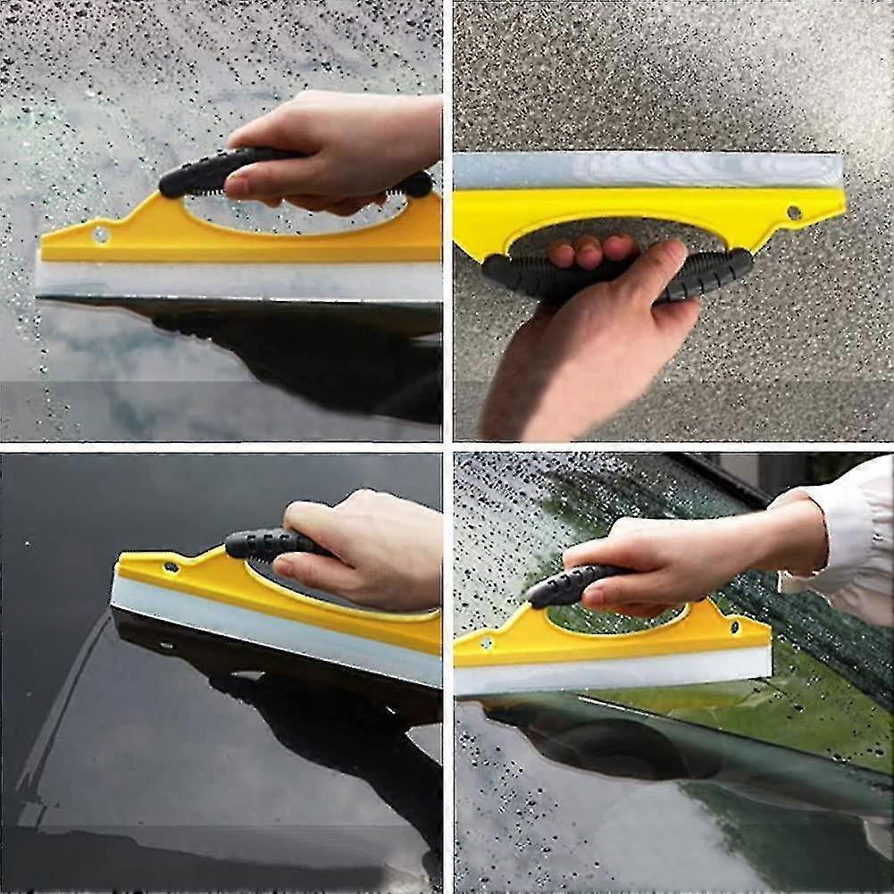 Silicone Shower Squeegee, Bathroom & Stall Glass Cleaning Tool