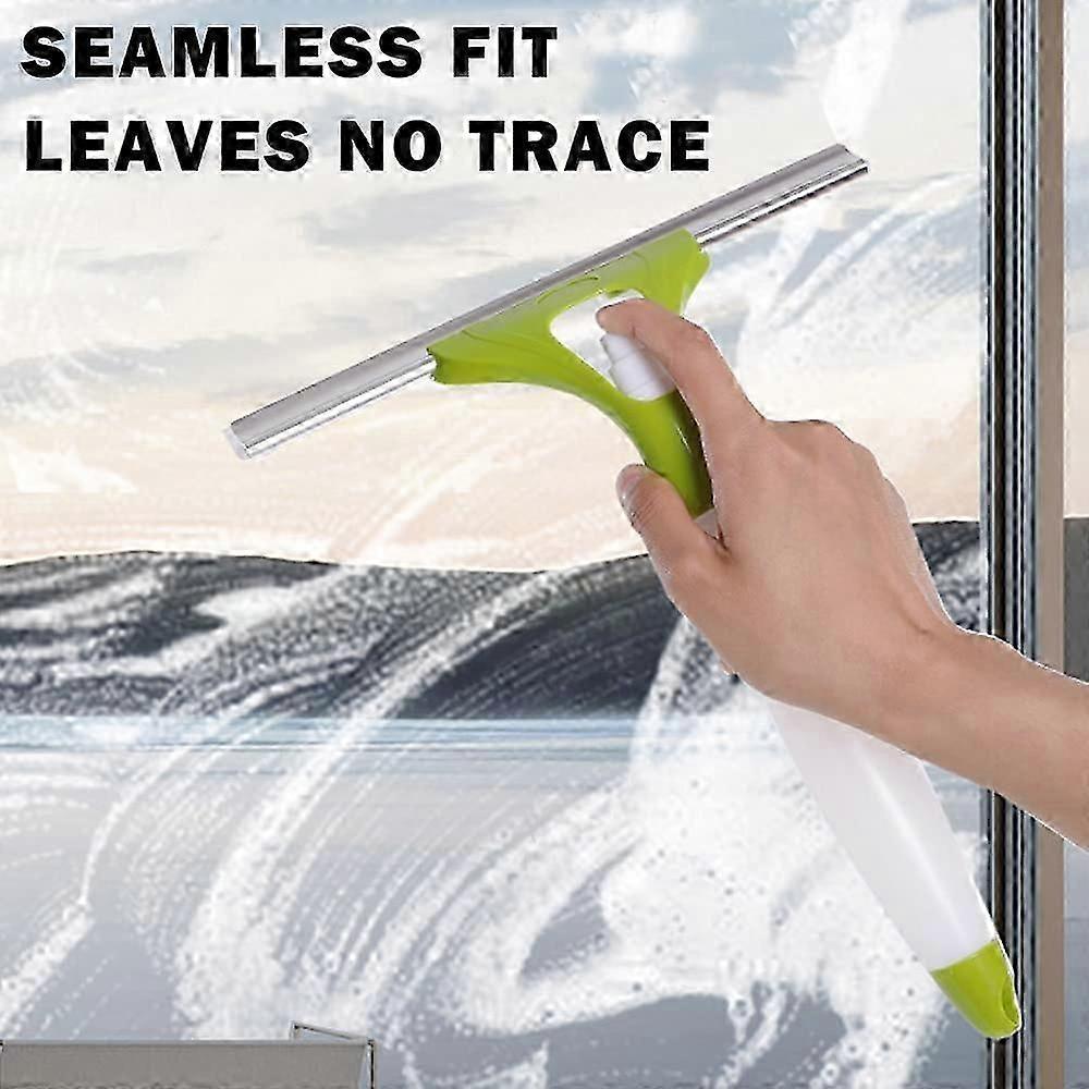 Silicone Shower Squeegee with Spray Bottle, Household Glass Cleaner