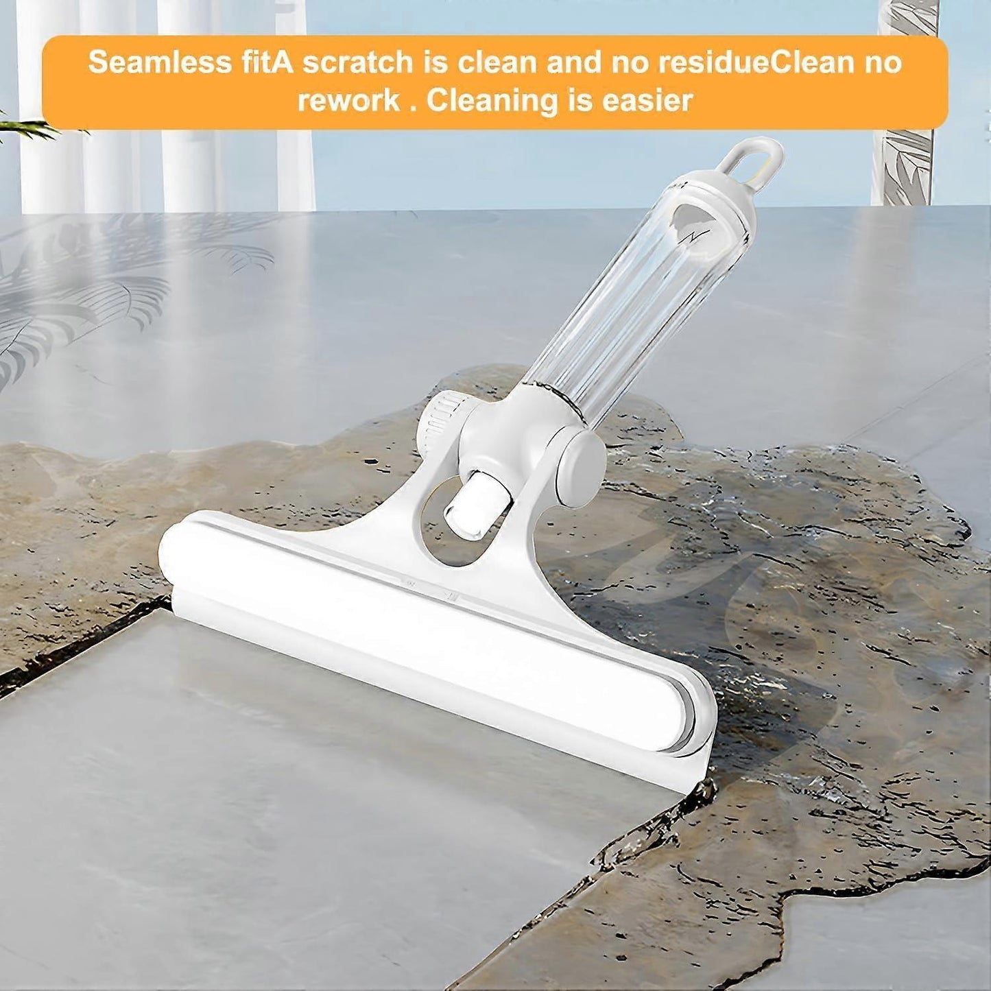 Shower & Window Glass Squeegee, Household Bathroom Water Cleaner