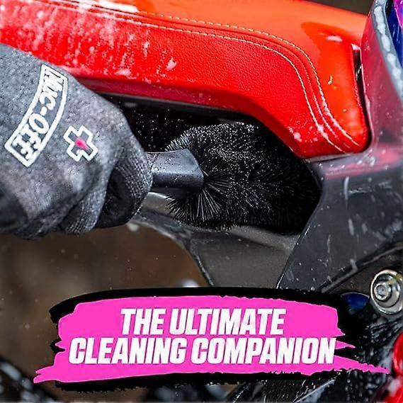 2pcs Bike & Motorcycle Cleaning Brushes for Wheels & Chain