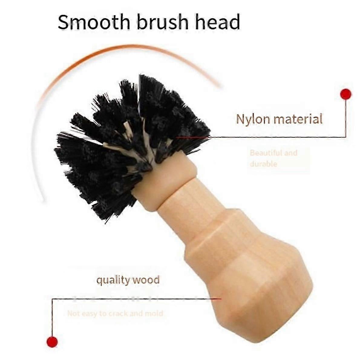 Coffee Powder Cleaning Brush for Portafilter & Barista Use