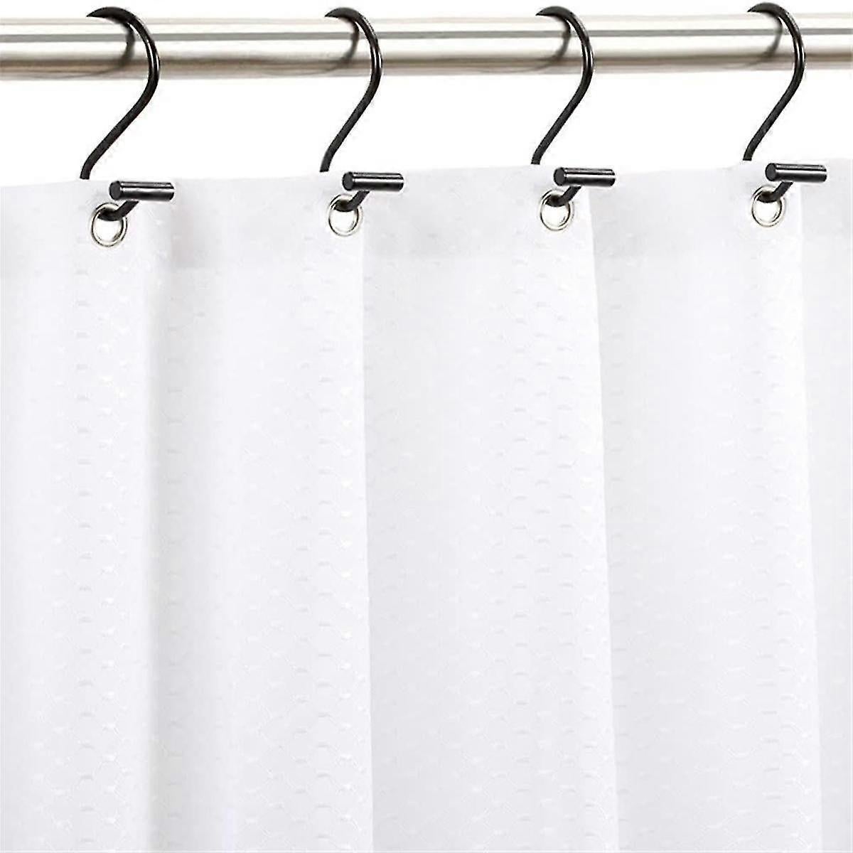 Rust-Proof Metal Shower Curtain Hooks Rings Decorative Bathroom Curtain Hooks